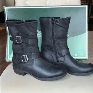Bos&Co. black Katie waterproof leather boots